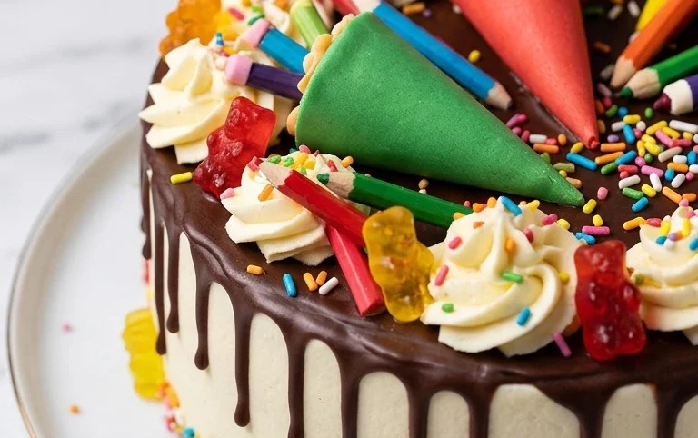 Schultüten-Torte zur Einschulung