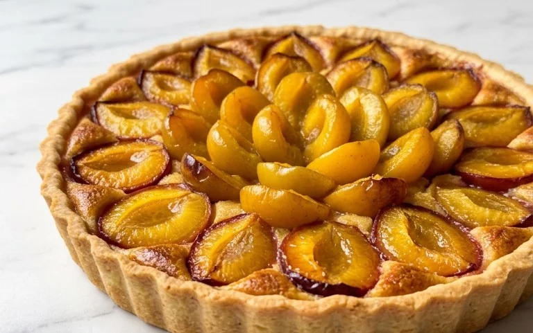 Mirabellen Tarte aus Lothringen ( Tarte à la Mirabelle de Lorraine )