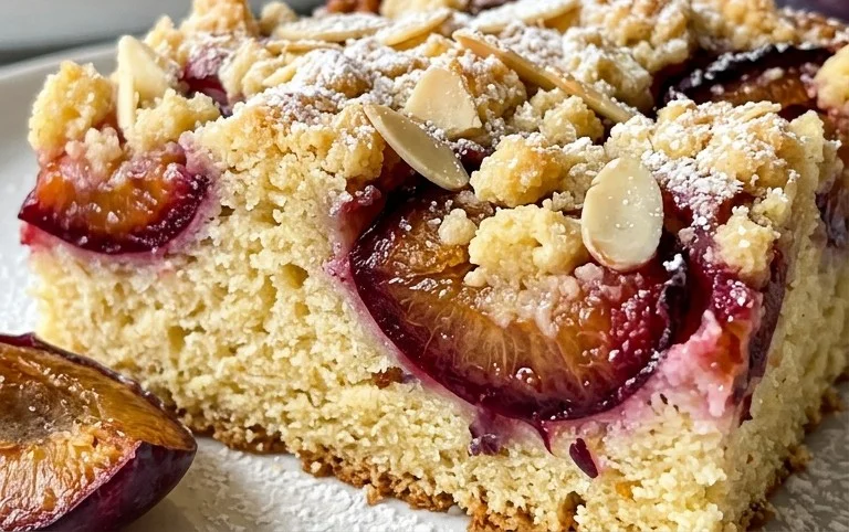 Lockerer Zwetschgenkuchen