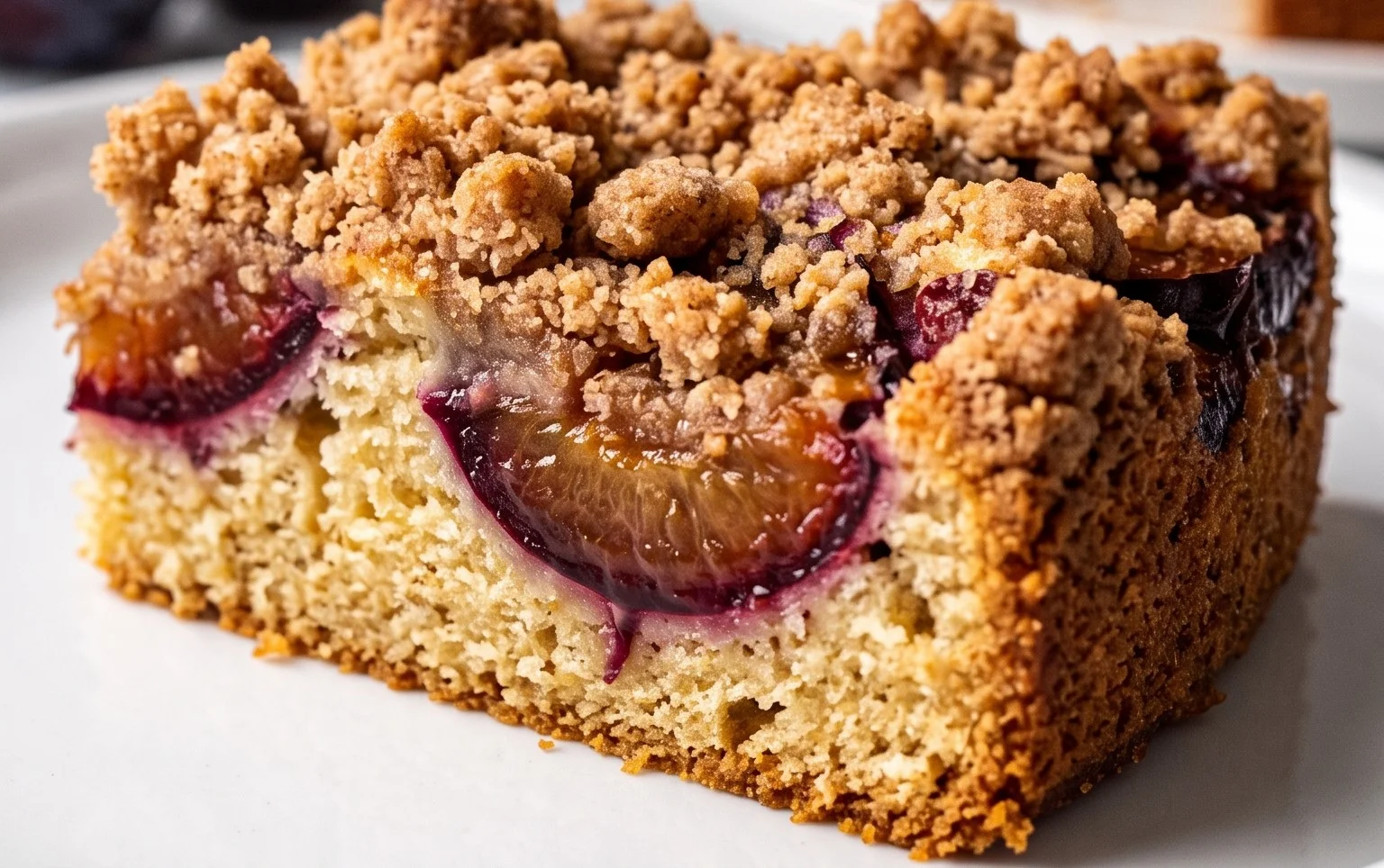 Zwetschgenkuchen mit Zimtstreuseln