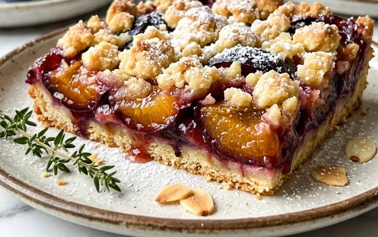 Zwetschgenkuchen mit Streuseln