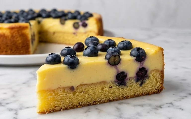 Puddingkuchen Heidelbeeren: Saftig & himmlisch cremig