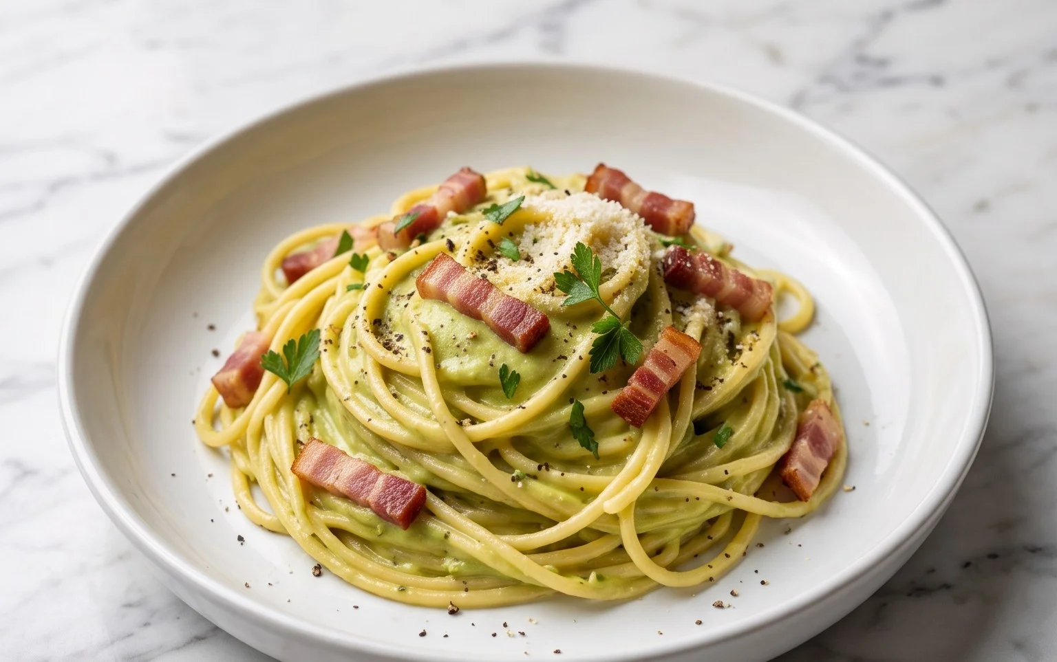 Avocado Carbonara
