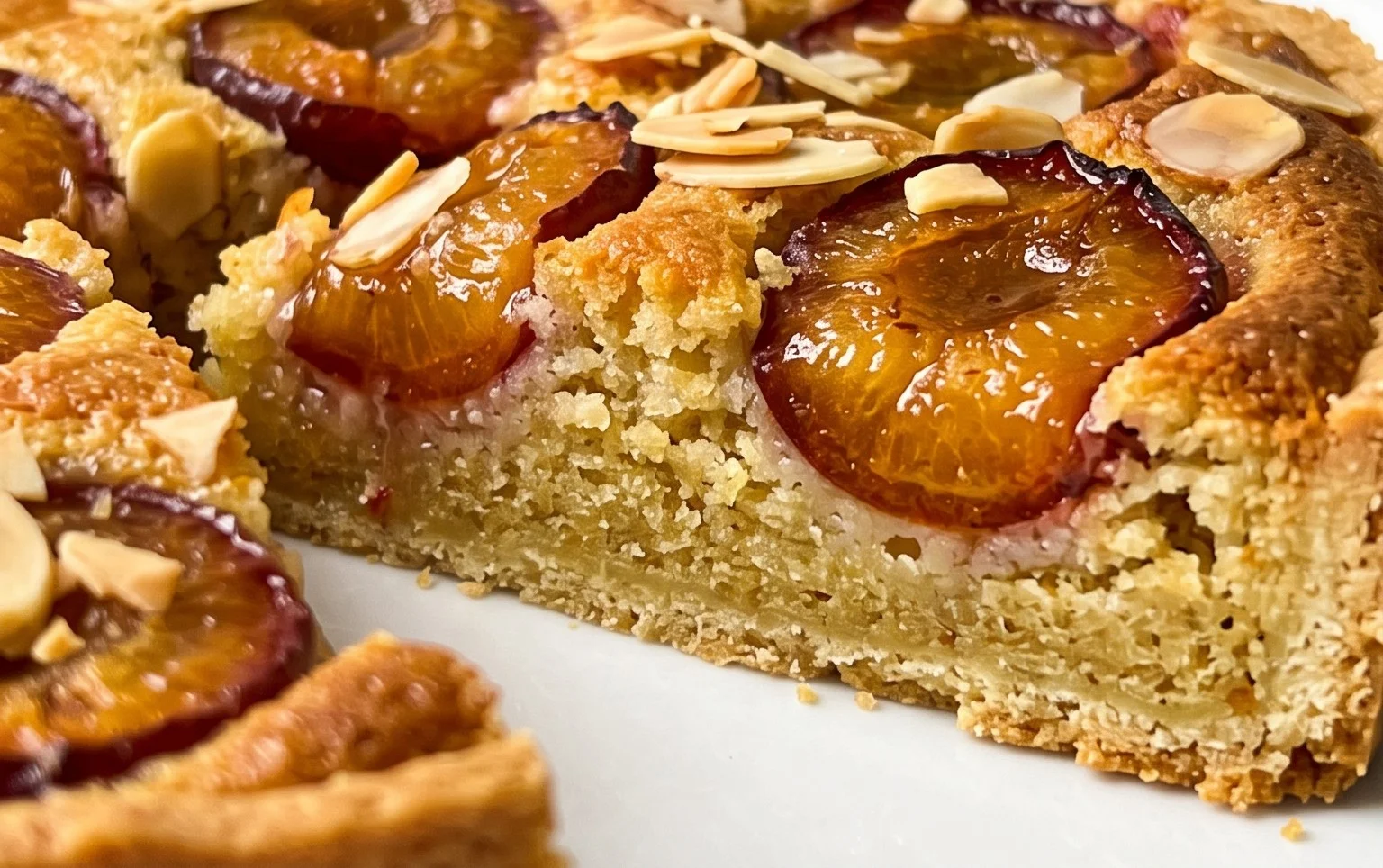 Elsässische Mirabellentarte mit Frangipane