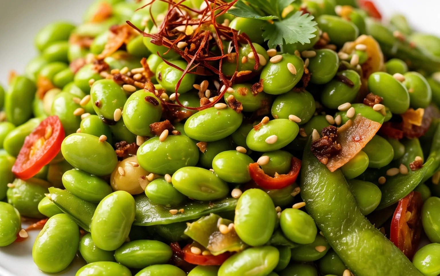 Easy Japanese Edamame Salad