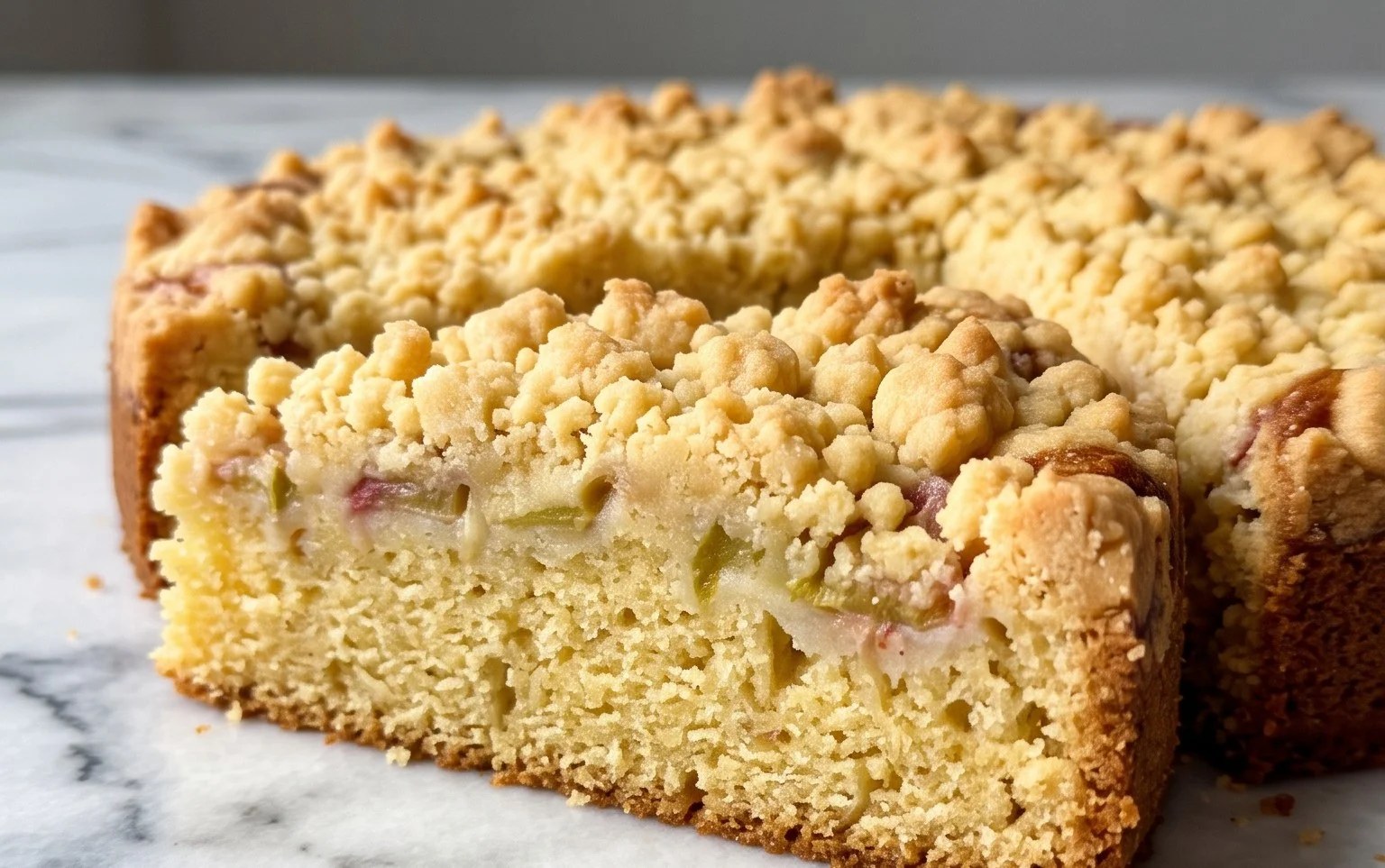 Schneller Rhabarberkuchen mit Streusel: Blitzrezept